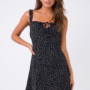 Black midnight princess polly dress